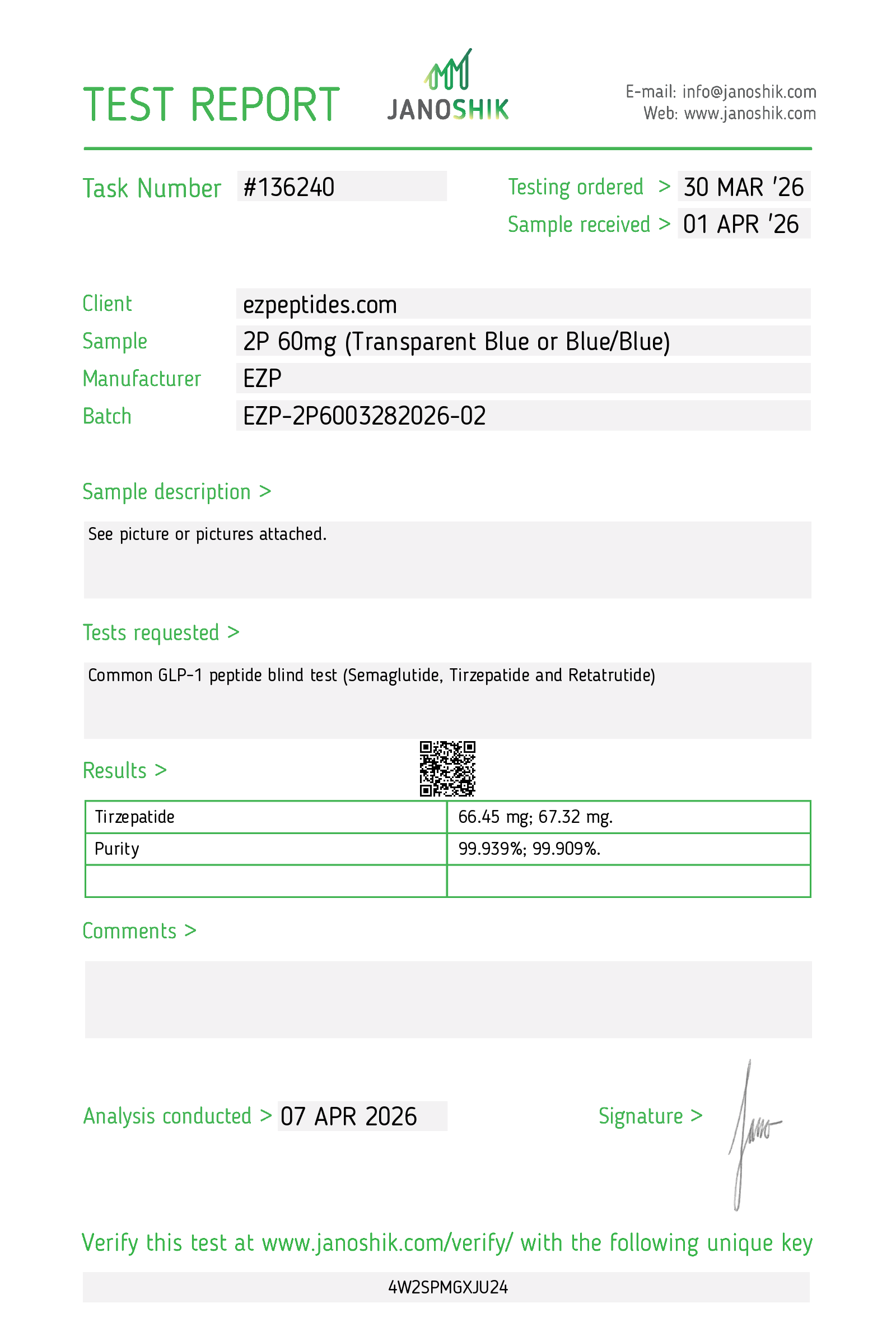 EZP-2P 60mg - Image 2